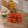 Single-edged artificial rose bouquets, artificial flowers, decorative flowers, home bouquets, Valentine's Day items, wedding special leave details Picture